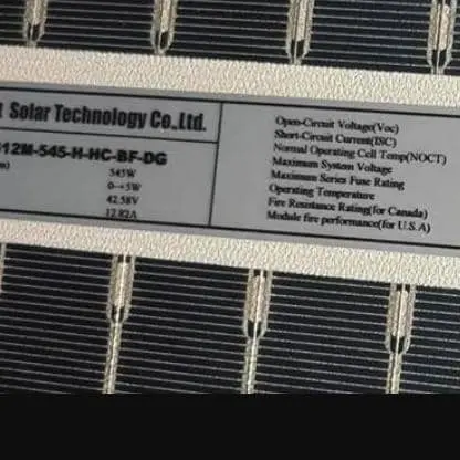 Panel solar bifacial Boviet Solar 545w's photo #1