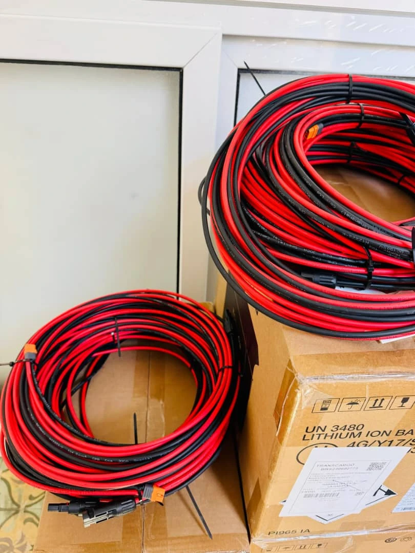 Cable 10AWG para paneles solares - conector xt60i's foto | Don Manu |  BizneCubano